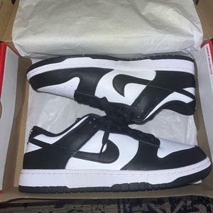 Nike Dunk White Black Panda Size 10.5
